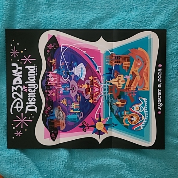 D23 Day at Disneyland Guide Map - Picture 4 of 4